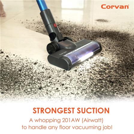 CORVAN STICK VACUUM+MOP K18 0.8LITER RUNTIME 50MINUTES