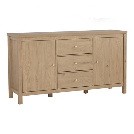 NUHOOM RHODES 1.6M SIDEBOARD IN OAK COLOUR
