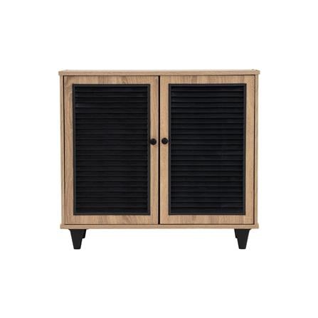 NUHOOM SHOES CABINET ALMO 2 DOOR SONOMA OAK