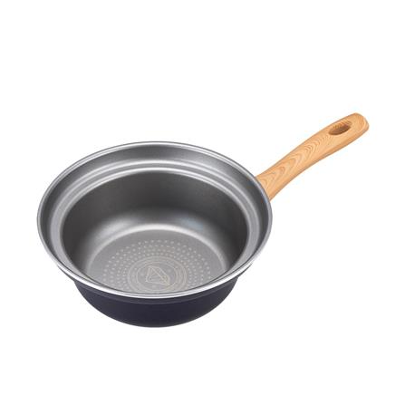 AIMEDIA JAPAN SAUCE POT IH DIAMOND 24cm GLITTER MIDNIGHT BLUE