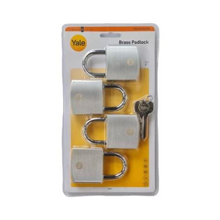 YALE KEYED ALIKE Y120B/50/127/4 BRASS