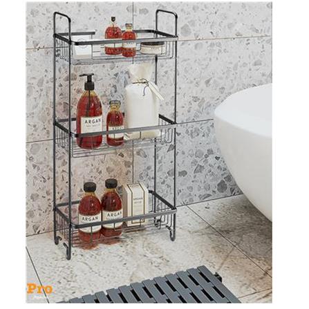 MOYA BATH RACK 3TIER KU112.01 ALUMINIUM (H71XW32XD18 CM)