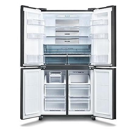 SHARP MULTIDOOR REFRIGERATOR SJF821VMSS 700L DARK SILVER
