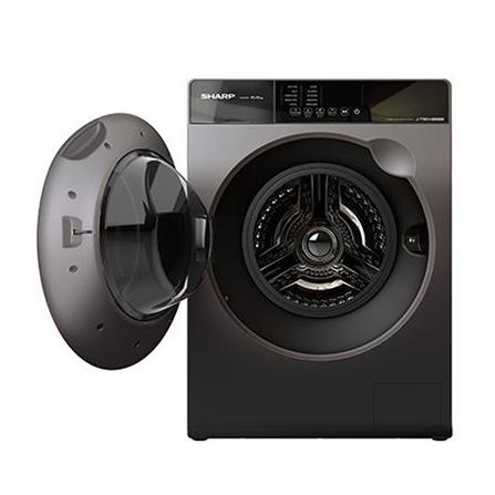 SHARP FRONT LOAD WASHING MACHINE ESFK1054SMG 10.5KG DARK SILVER
