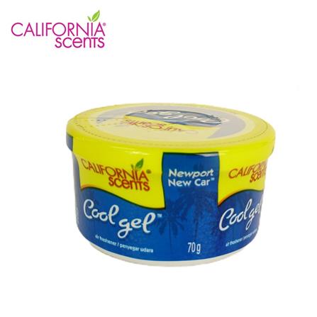CALIFORNIA SCENTS CAR GEL NEW PORT NEW CAR - 70GRAM