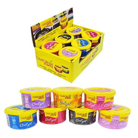 CALIFORNIA SCENTS CAR GEL NEW PORT NEW CAR - 70GRAM
