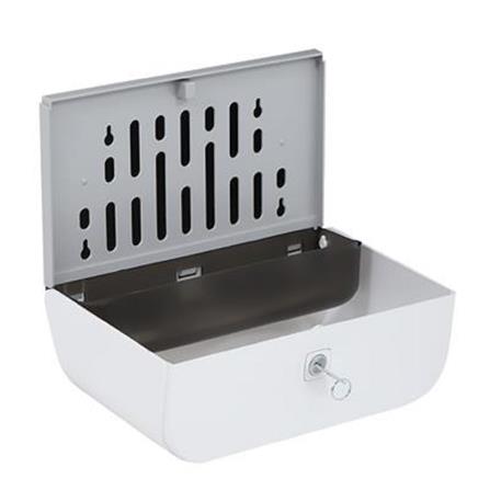 MOYA TISSUE HOLDER HSD-E6012 WHITE GREY H20.50XW27.50XD9.50 CM