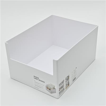 TALL ORGANIZING BOX KECH NEAT XL 21X28X15CM  WHITE