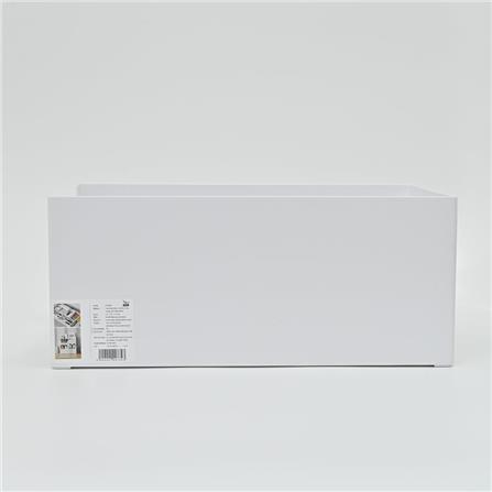 TALL ORGANIZING BOX KECH NEAT XXL 21X35X15CM WHITE