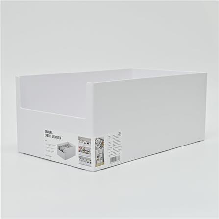 TALL ORGANIZING BOX KECH NEAT XXL 21X35X15CM WHITE
