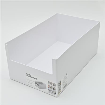 TALL ORGANIZING BOX KECH NEAT XXL 21X35X15CM WHITE