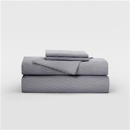 NORDIC HOME BED SHEET SET LUXE SATEEN QUEEN 100202 GREY