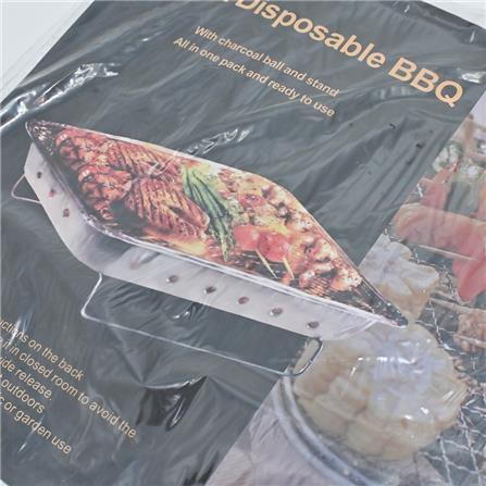 SPRING  SILVER CHARCOAL BARBECUE