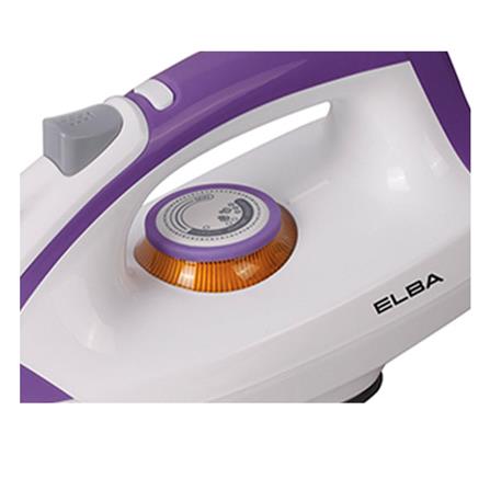 ELBA DRY IRON EDI-G1236 1300WATT NON-STICK SOLEPLATE PURPLE