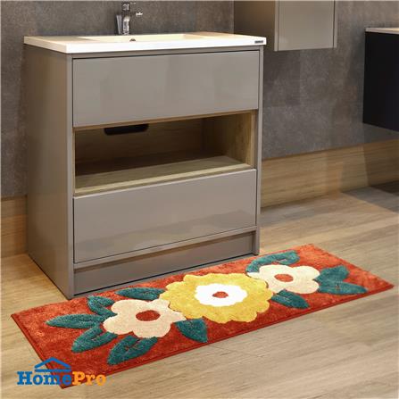 HLS RUG SUNFLOWER 45X120CM ORANGE