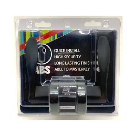 ABS ARCADIA ENTRANCE LEVER LSARMB09811 MATTE BLACK