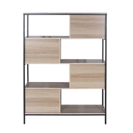 FURDINI UNIT OPEN SHELF 4-TIER WHITE OAK