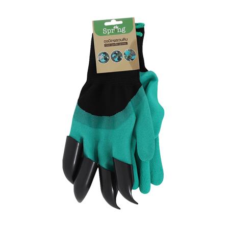 SPRING RUBBER CG-01 GREEN GARDEN GLOVE SPRING