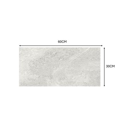 GUOCERA FLOORTILE P-CROSSROAD SILVER 30x60CM 1.44M2