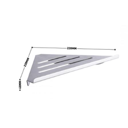 RASLAND BATH RACK 1TIER RA ML39 STAINLESS STEEL 304