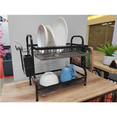 DISH DRAINER KECH MODISH 42X25X42CM YS20634MPBLACK BLACK