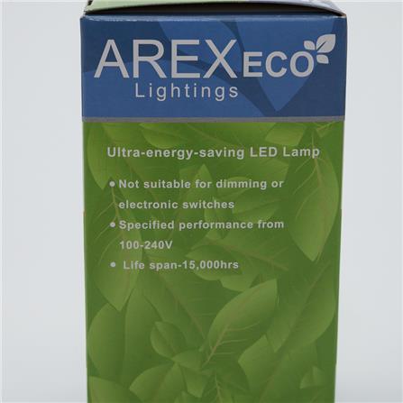 LED A60 ECO 10W 3K WARM WHITE E27 LEDE10Y27 AREX