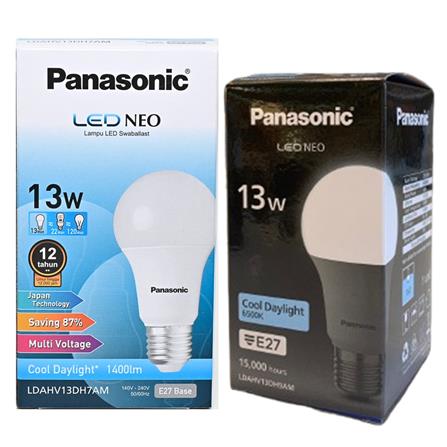PANASONIC LED BULB NEO 13W E27 COOL DAYLIGHT LDAHV13DH7AM/9AM