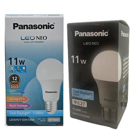 PANASONIC LED BULB NEO 11W E27 COOL DAYLIGHT LDAHV11DH7AM/9AM
