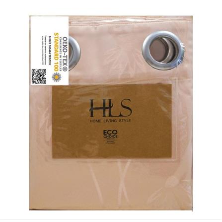 HLS CURTAIN EYELET CHAMOMILE 140X220CM ORANGE