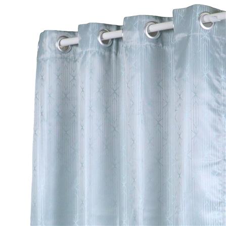 HLS CURTAIN EYELET GAROS UV 135X220CM GRAY