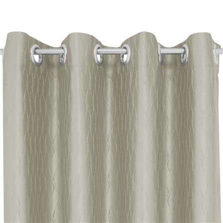 HLS CURTAIN EYELET LARRY UV 140X220CM BROWN