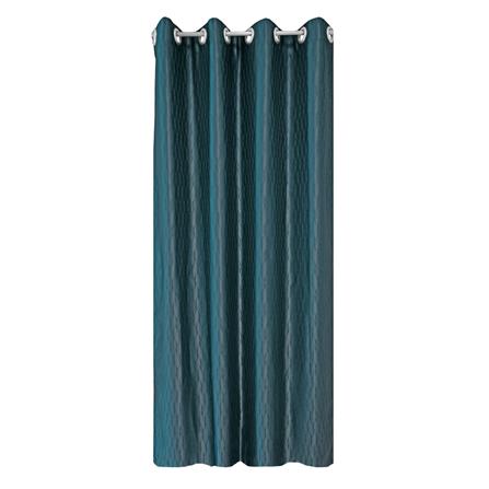 HLS CURTAIN EYELET LARRY UV 140X250CM BLUE