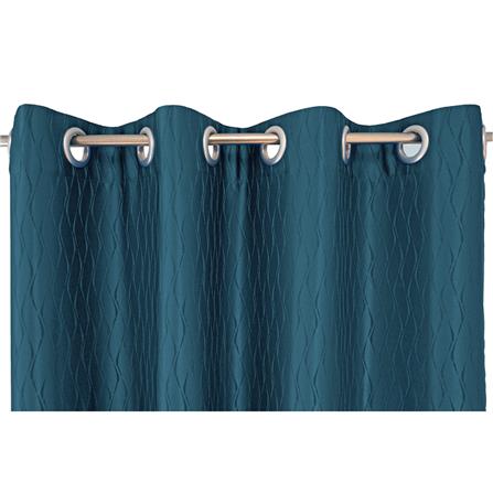 HLS CURTAIN EYELET LARRY UV 140X250CM BLUE