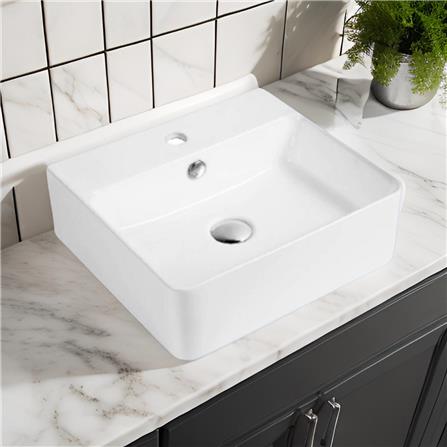 SORENTO ABOVE COUNTER WASHBASIN SRTWB1514 WHITE