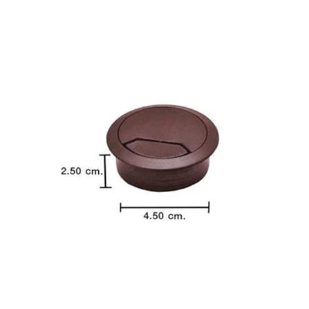 DEXZON DESK GROMMET&nbsp;CC-10BR 2PCS EACH BROWN