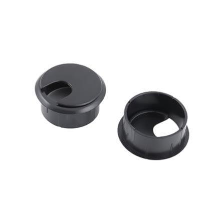 DEXZON DESK GROMMET CC-20B 2PCS BLACK EACH