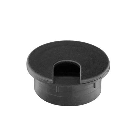 DEXZON DESK GROMMET CC-20B 2PCS BLACK EACH