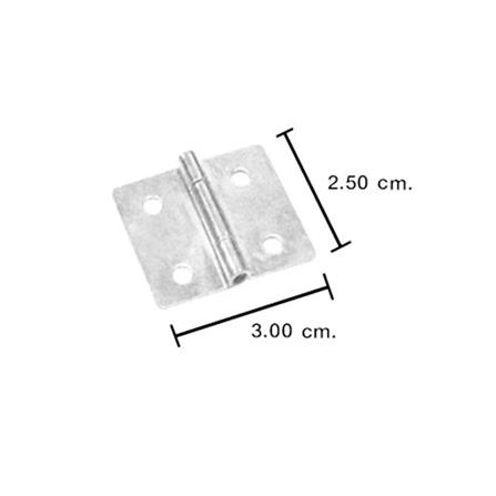 DEXZON FIXED BUTTERFLY HINGE FA-004NI 10PCS EACH