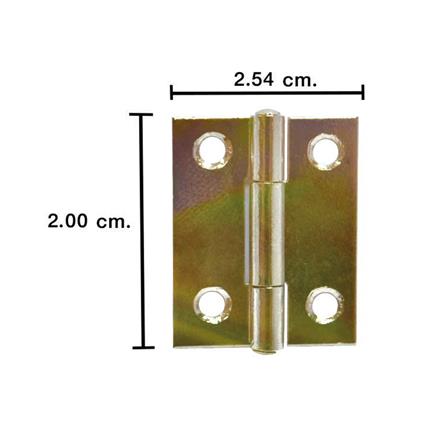 FIXED PIN BUTT HINGE DEXZON SH-100Y 4PCS