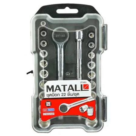 Matall 22EA/Set Socket Set AC333CRV-A
