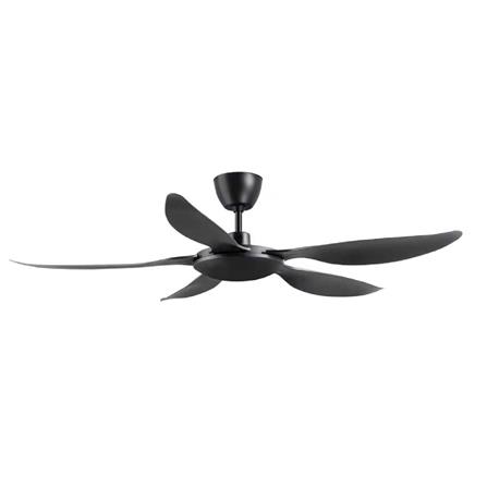 CEILING FAN DDC 5 MATT BLACK DEKA ABS  MATT BLACK 56"