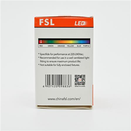 FSL LED PINGPONG BULB 2W E27 RED