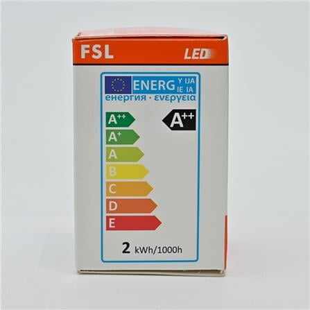 FSL LED PINGPONG BULB 2W E27 WHITE