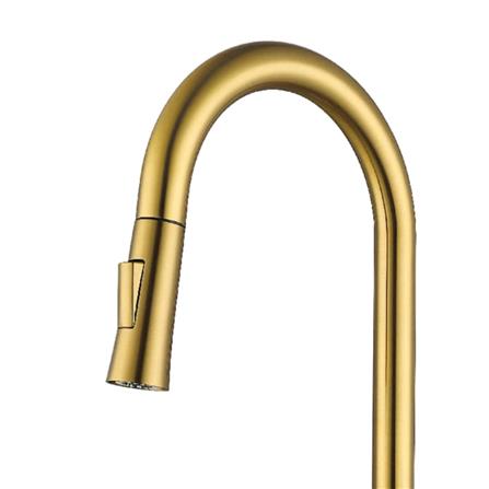 SORENTO PULL OUT SINK FAUCET MIXER SRTKT71-SS GOLD