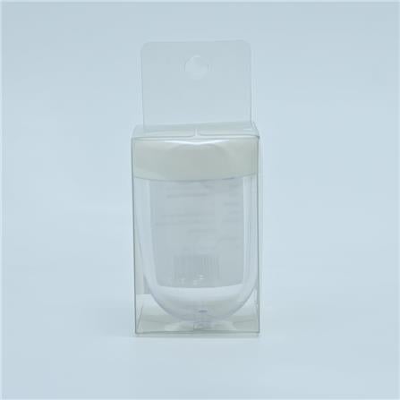TOOTHPICK BOX PULL LID ROUND KECH WHITE
