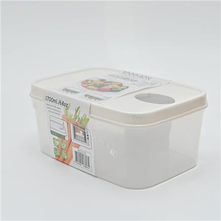 FOOD CONTAINER 1.7L KEYWAY BOX L CREAM