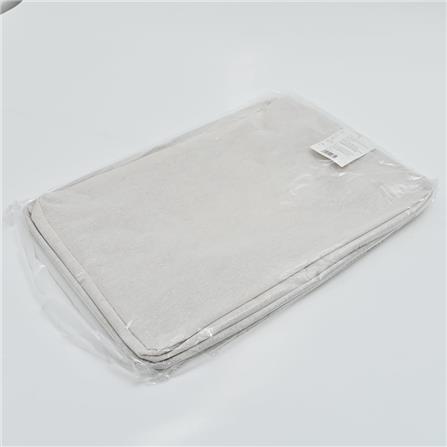 CLOTH BASKET SIMPLE PLIM M 37X26X18CM CREAM