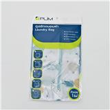 LAUNDRY WASH BAG PLIM PINEAPPLE SQUARE 40X50CM WHITE