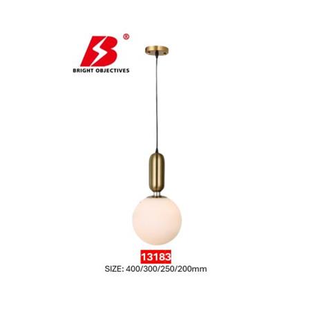 CHANDELIER 13183-1P 200MM BO COPPER