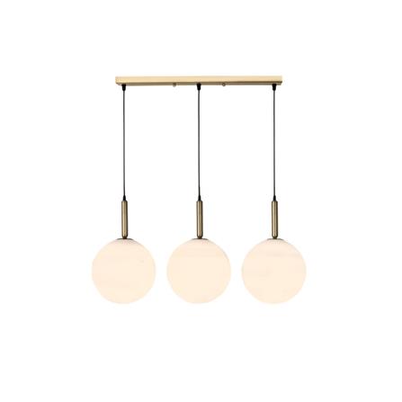 CHANDELIER 13173-3L BRIGHT OBJECTIVES 200MM COPPER